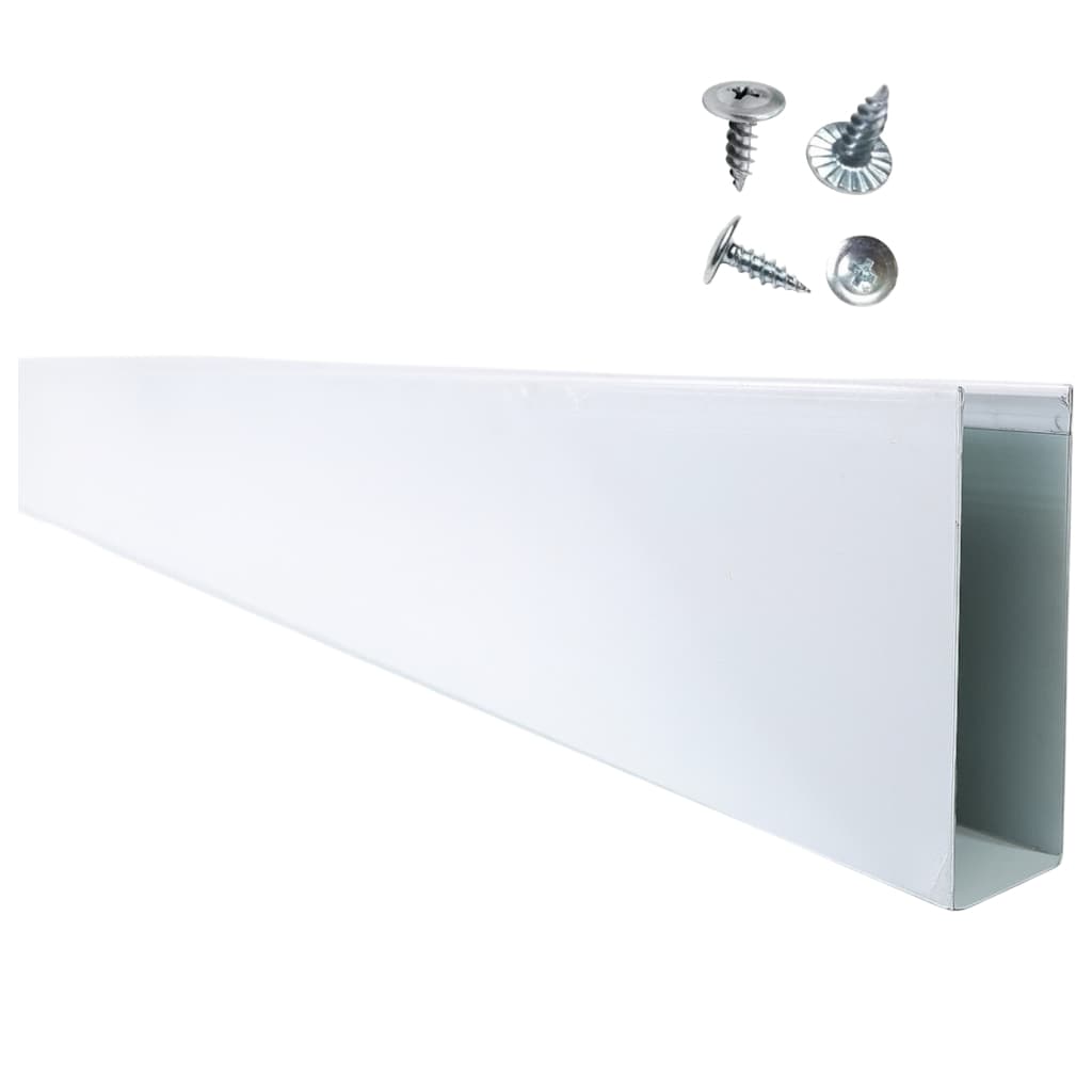 Salva Porta Proteção Chapa Branca Contra Umidade 60cm á 100cm 15cm Altura