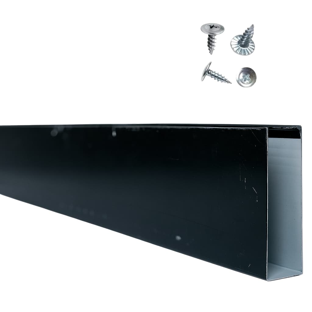 Salva Porta Proteção Chapa Preta Contra Umidade 60cm á 100cm 15cm altura