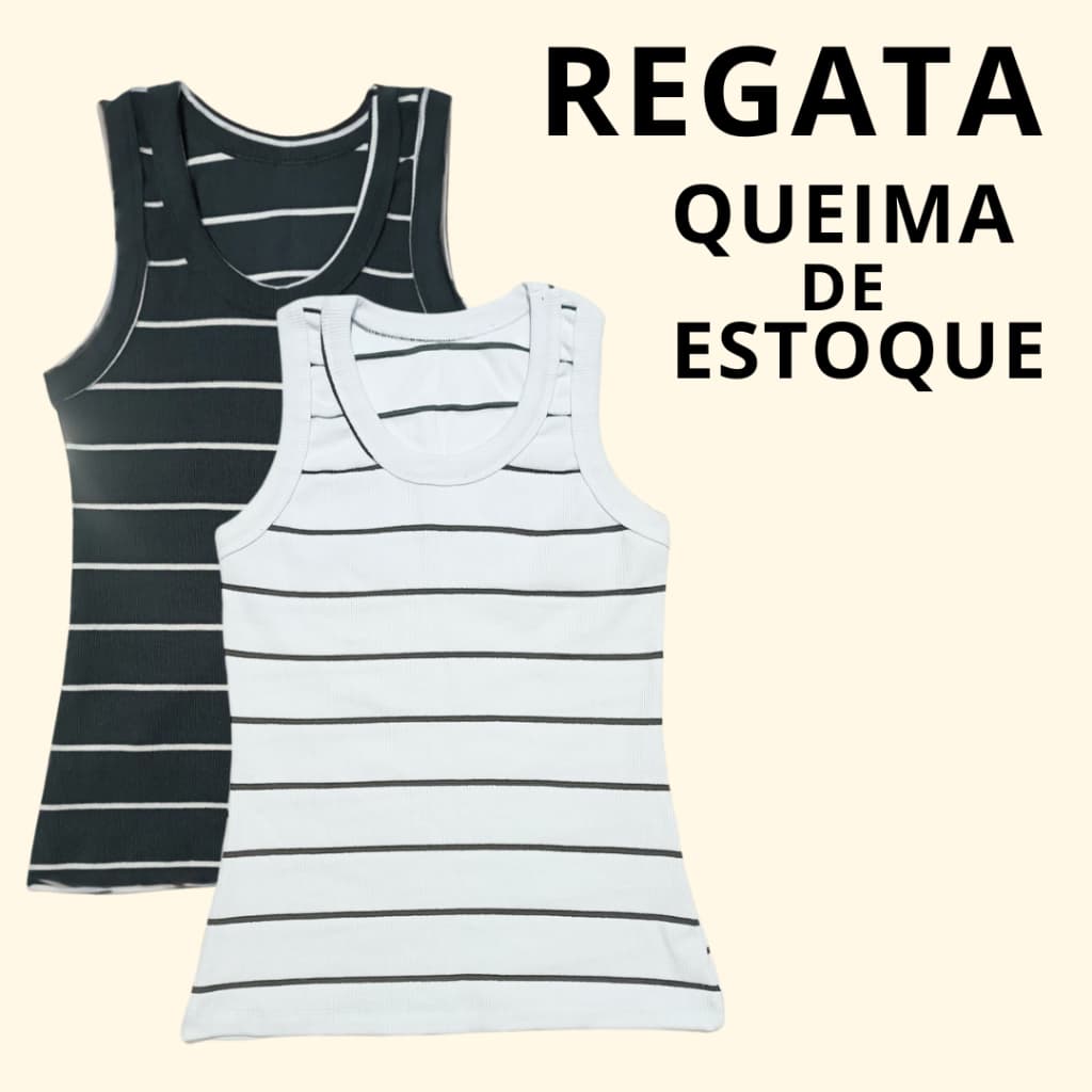 Regata Ribana Listrada Feminina