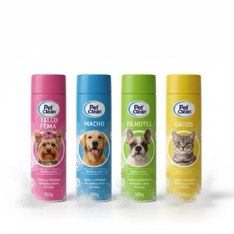 Lenço Umedecido para Cachorro e Gato Pet Clean 75 Unidades