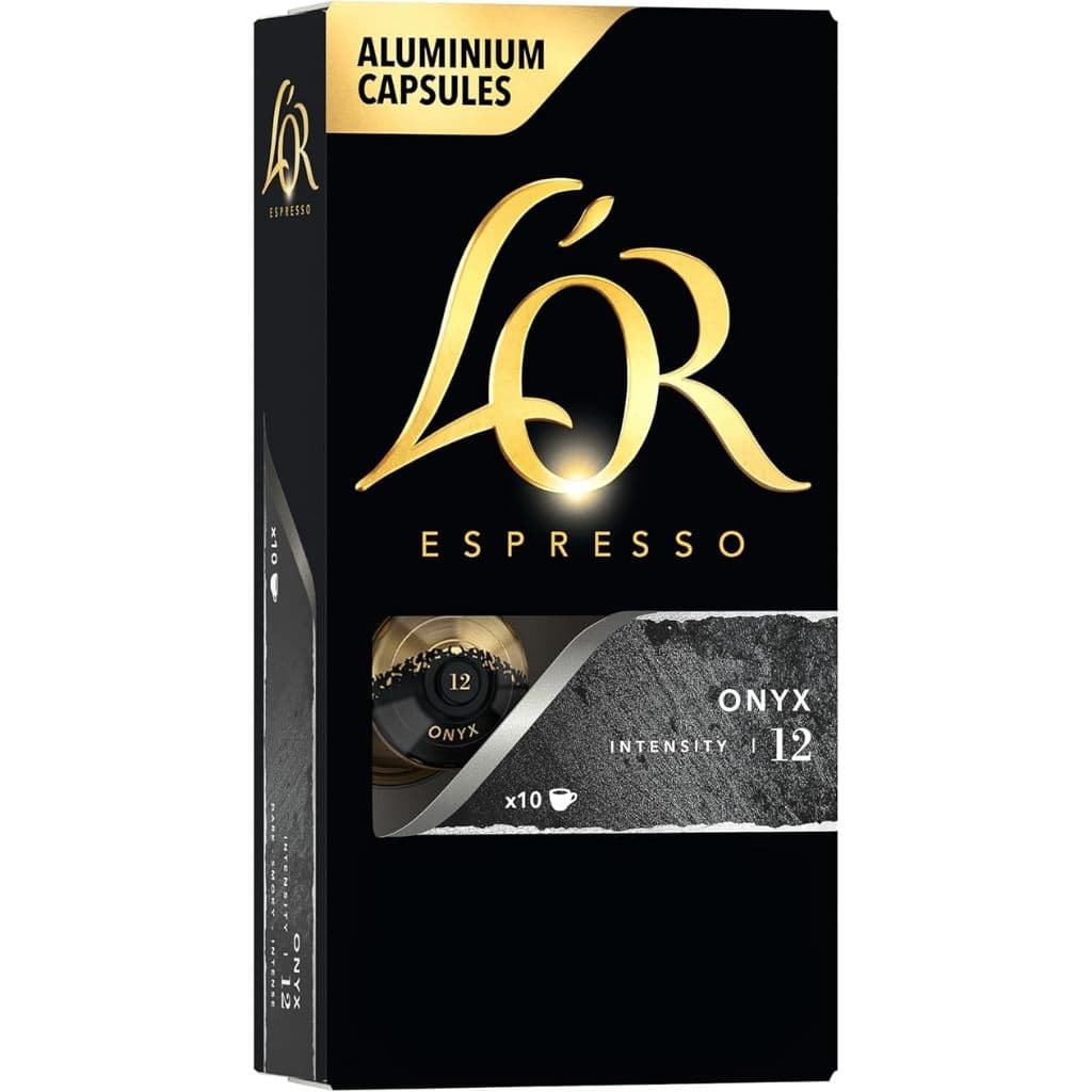 L'OR Café L'Or Cápsula Onyx - 10 Unidades - 52 Gramas