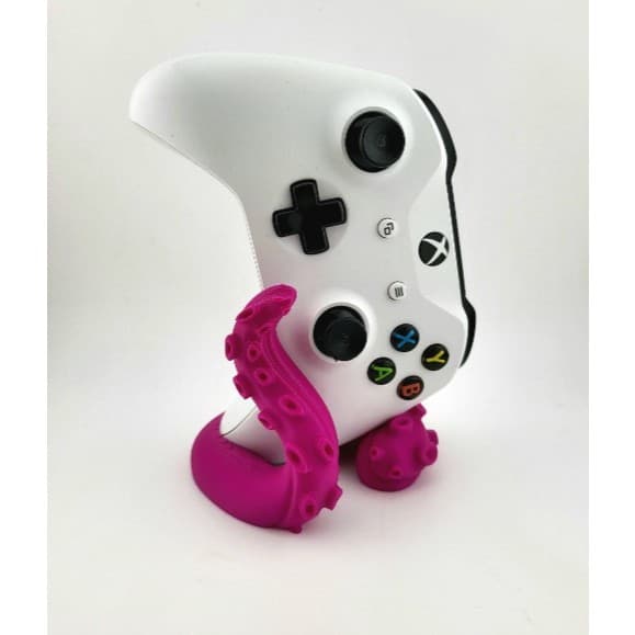 Suporte Controle XboxTentáculo Kraken (Compatível PS5) | Stand Organizador Gamer Temático e Clean