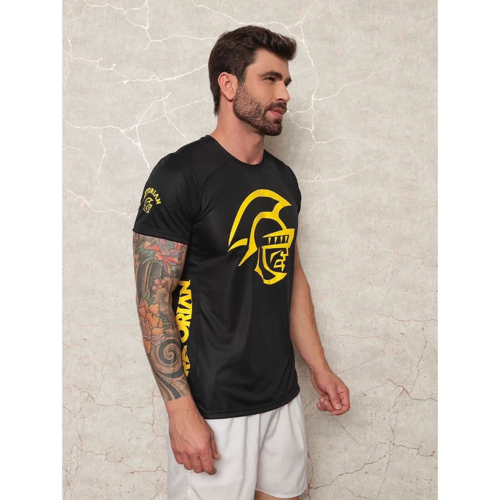 Camiseta Masculino Dry fit Jiu Jitsu Competidor Luta Treino Intenso Academia UFC MMA Blusa