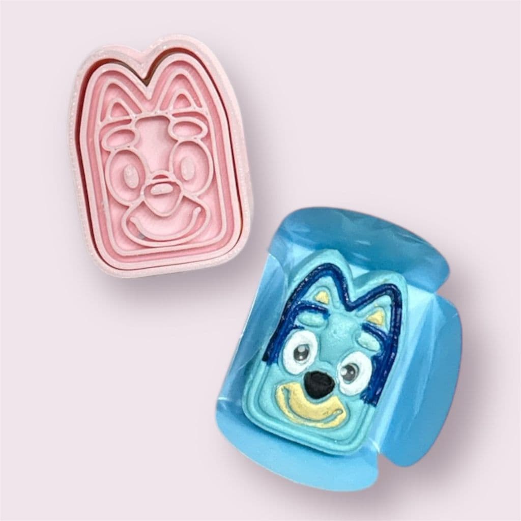 Modelador Ejetor  Bluey para Brigadeiro, Doces, Massa, Biscoitos e Docinhos