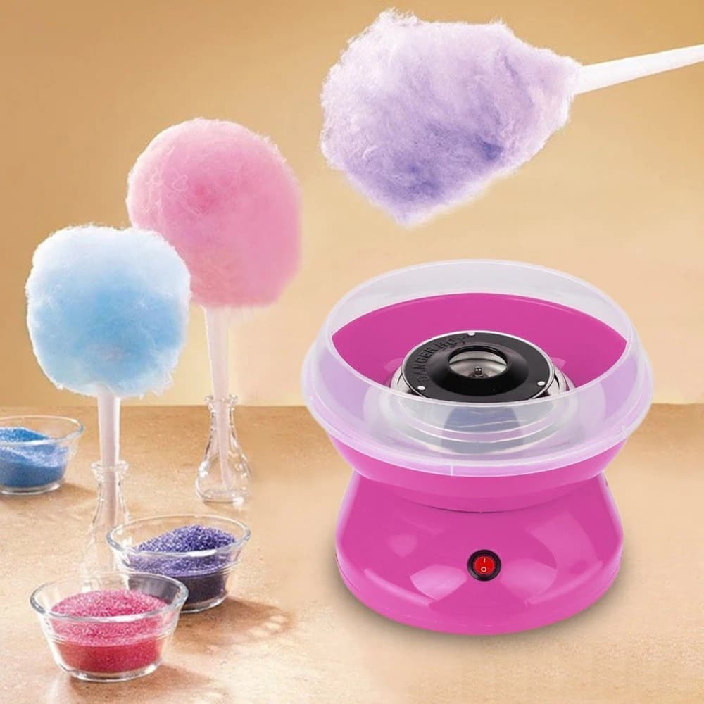 Máquina De Algodão Doce Portátil - 220V - Cores Sortidas
