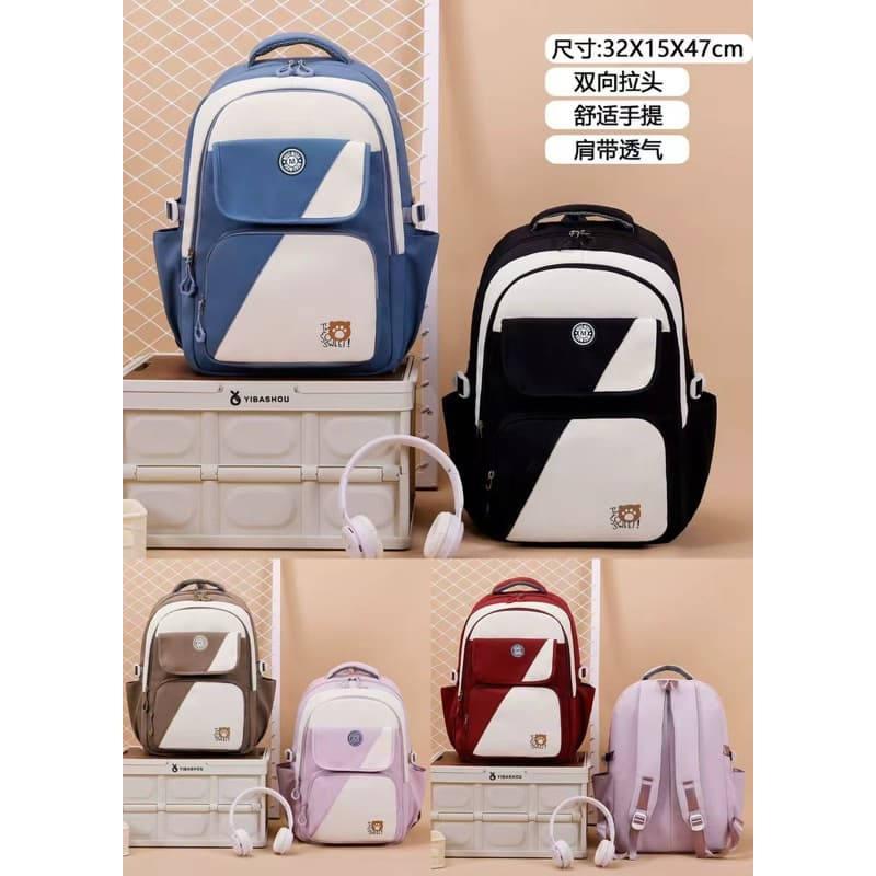 Mochila Escolar De Grande Capacidade Para Estudante lmpermeável