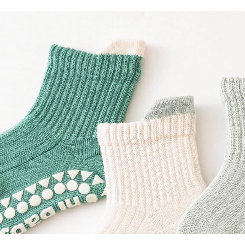 3 ou 6 pares de meias antiderrapantes infantil segurança conforto fofas macias antideslizante meia bebê brincar pé