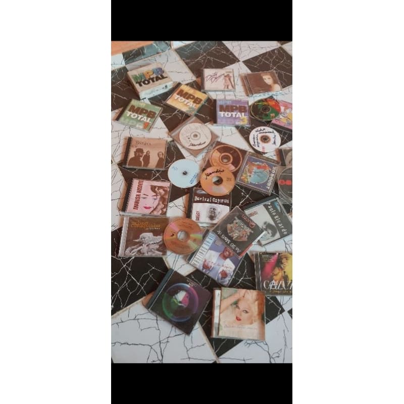 lote cds variados usados