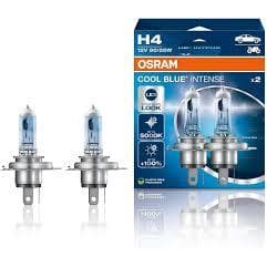 LAMPADA FAROL COOL BLUE INTENSE UNIVERSAL 12V H4 55W (5000K BLISTER) OSRAM
