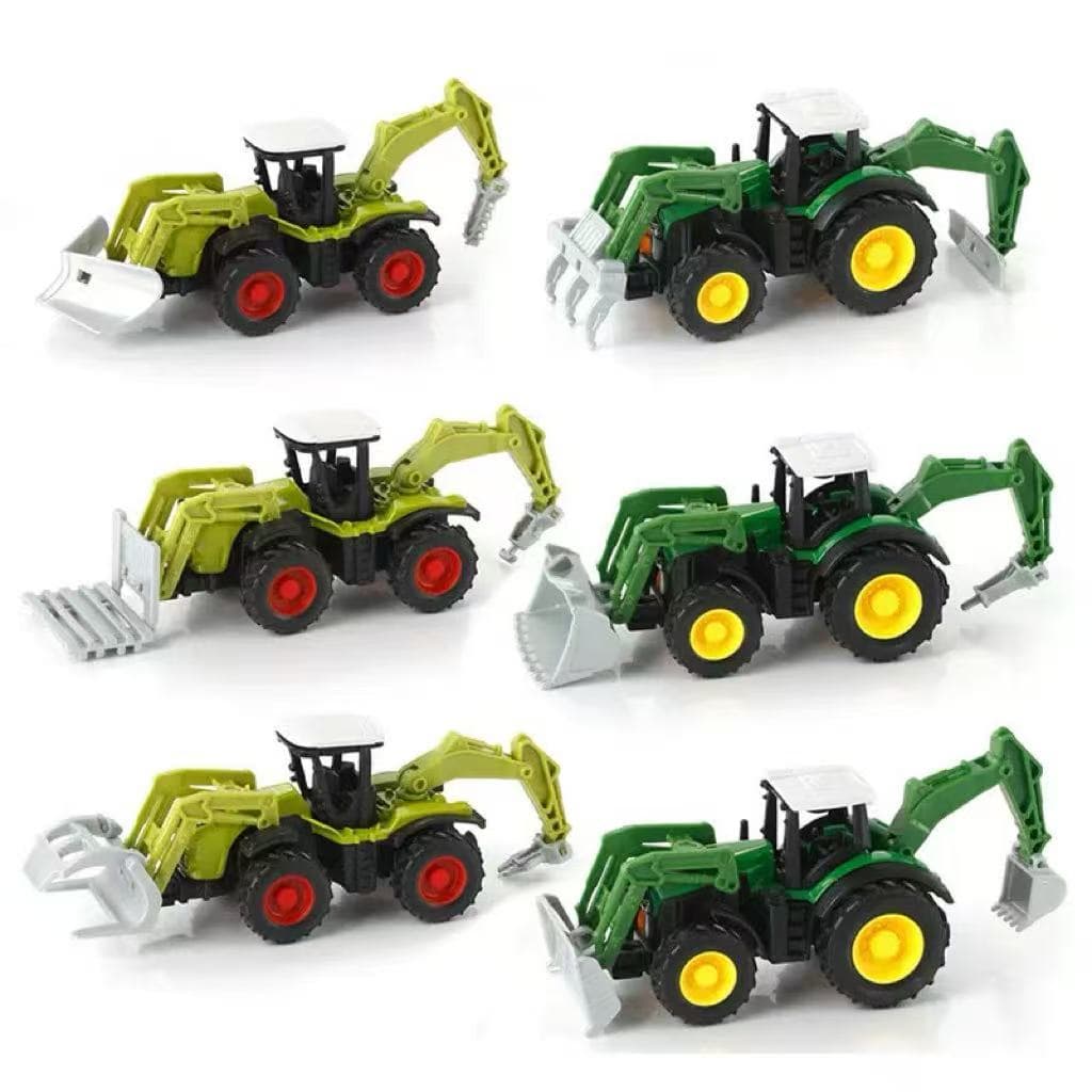 Miniatura Trator Agrícola Veículos Agrícolas 1:60