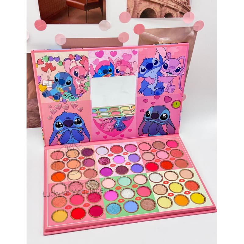Paleta 54 cores sombra stitch  - Disney Bianca