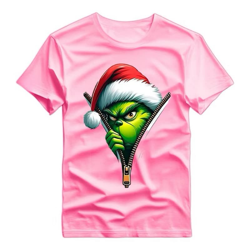 Camiseta Personalizada Camisa Natal Estampada Grinch Natal