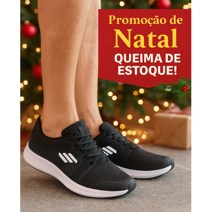 Tênis Masculino Fitness Esportivo Promoção Envio Imediato O2X