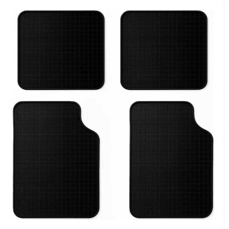 Kit Tapetes Carro Lavável Interior Antiderrapante Kit 4 Unidades carro moderno fácil instalação cuidado e beleza carro
