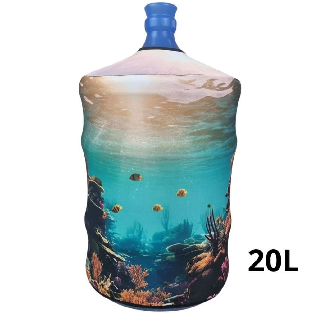 Capa Galão de Água 20L Invertido Estampa 006 Fundo do Mar