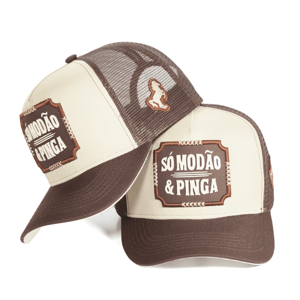 Boné Masculino e Feminino Trucker Telinha Country Peão Modão e Pinga Lançamento