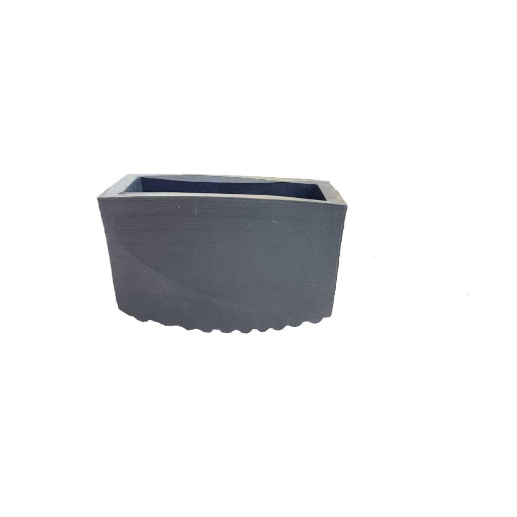 Kit com 4 peças Pezinho Escada Alumínio Externo 70 x 22 mm