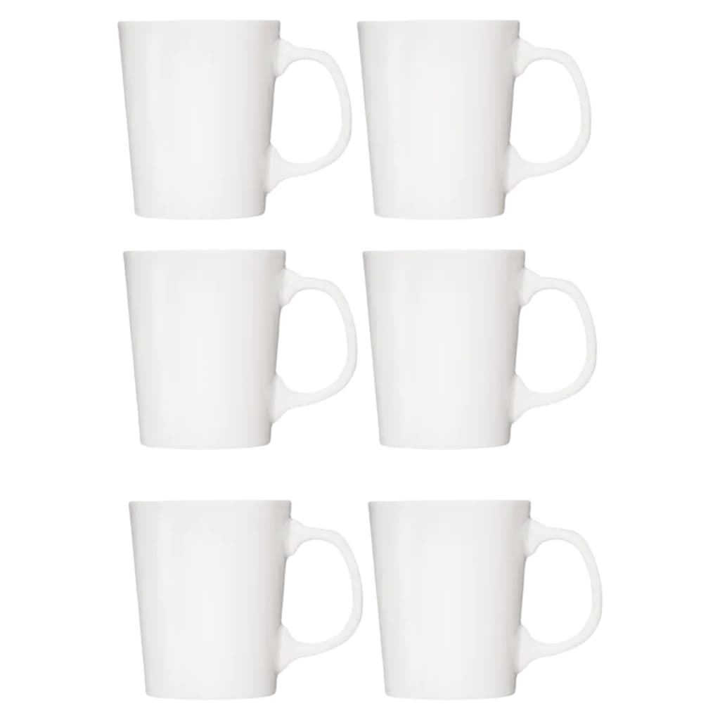 Caneca de Porcelana 270ml Branca Conica Simples ( Não e para Sublimar ) Lettering Promocional