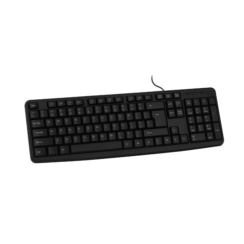 TECLADO C/ FIO S/ LOGOTIPO KB110