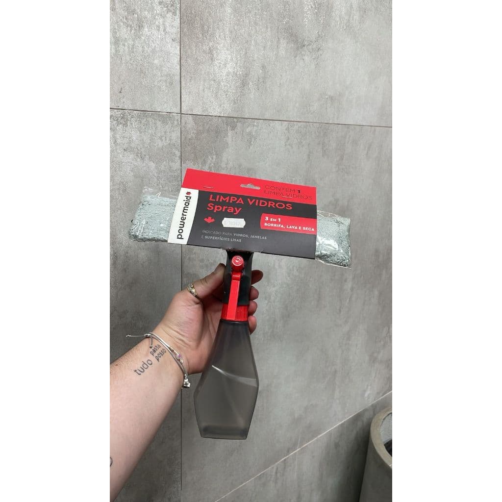 LIMPA VIDROS POWERMAID SPRAY 25CM