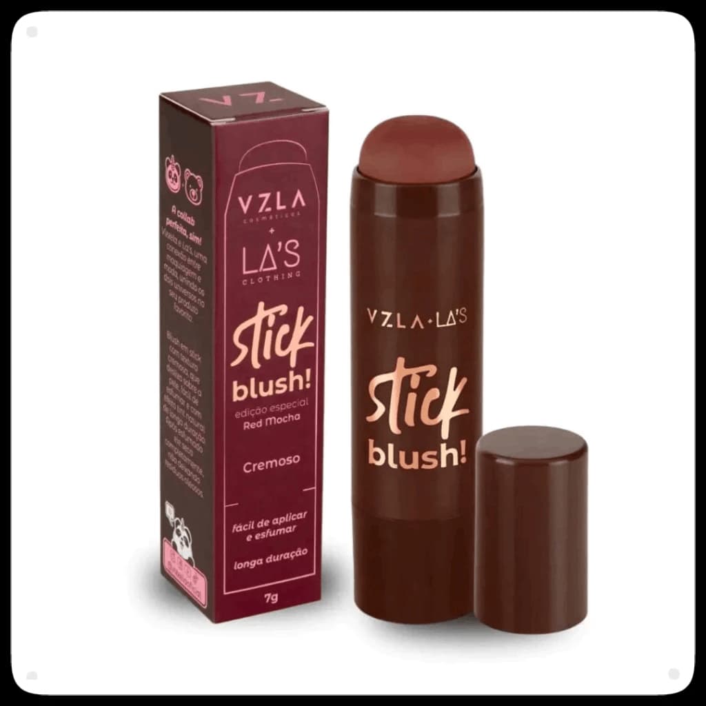 Blush Stick Vizzela E La's - Edição Especial Red Mocha