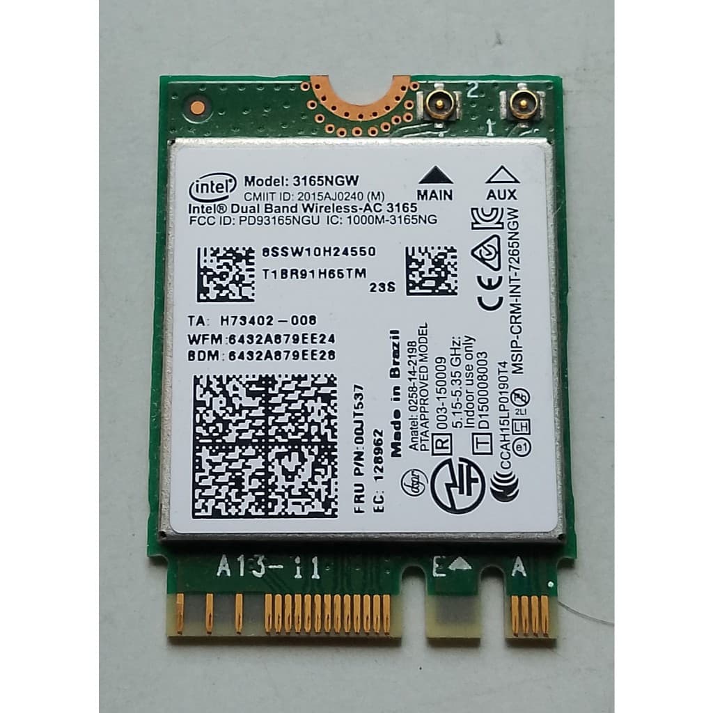 Placa pci Wireless Dual Lenovo Ideapad (ac3165ngw)