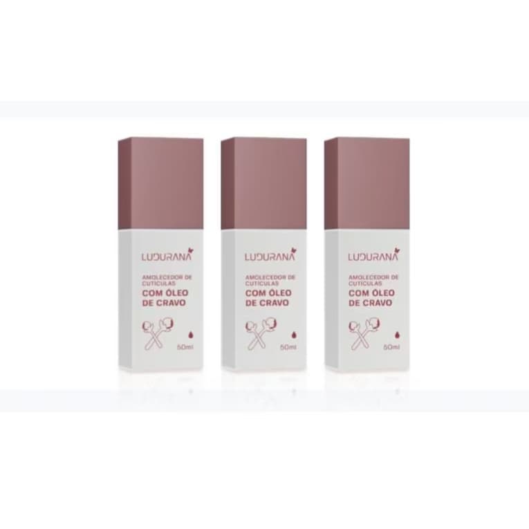 Amolecedor de Cutículas com Óleo de cravo 50ml Ludurana