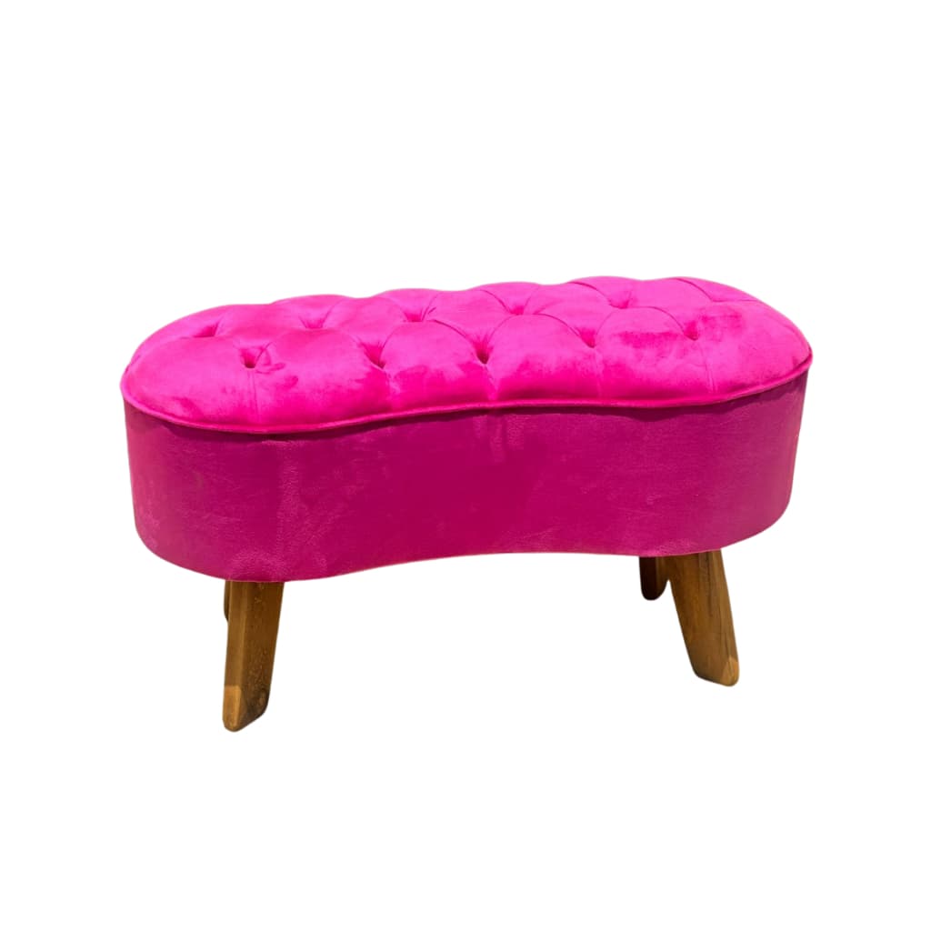 Puff Feijão Decorativo Luxo e Design Sofisticado, Suporta até 130kg e Envio Rápido