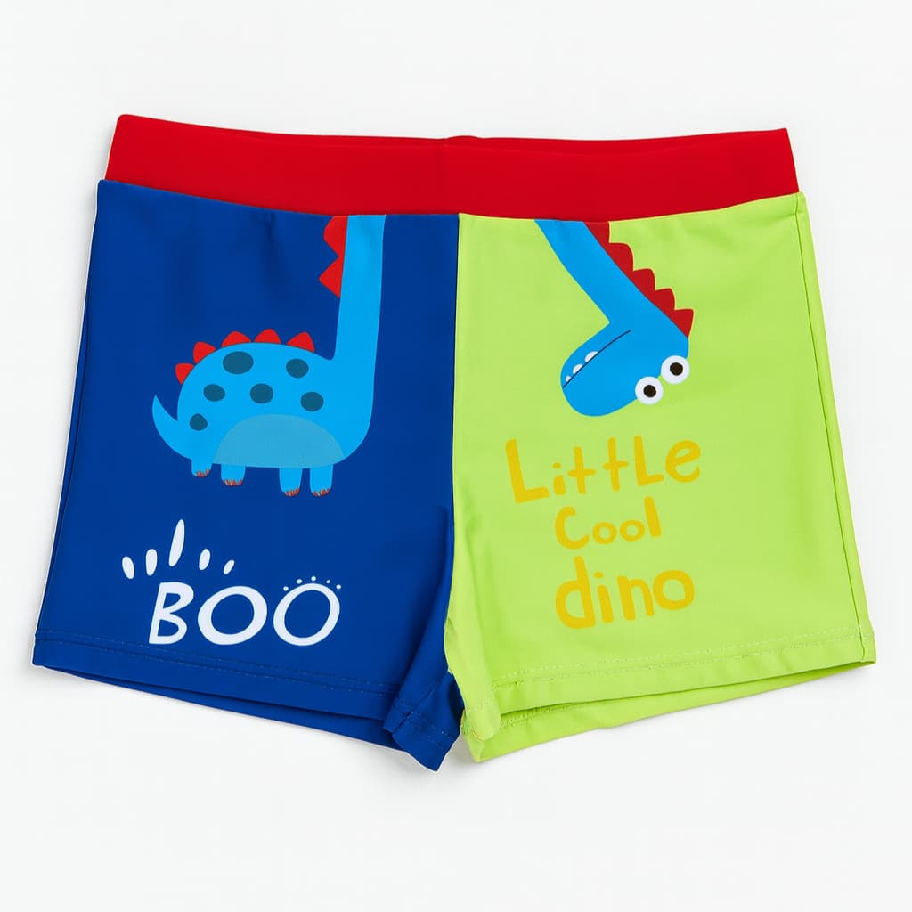 Sunga Infantil Juvenil Boxer Forro UV50 Praia Natação Estampada