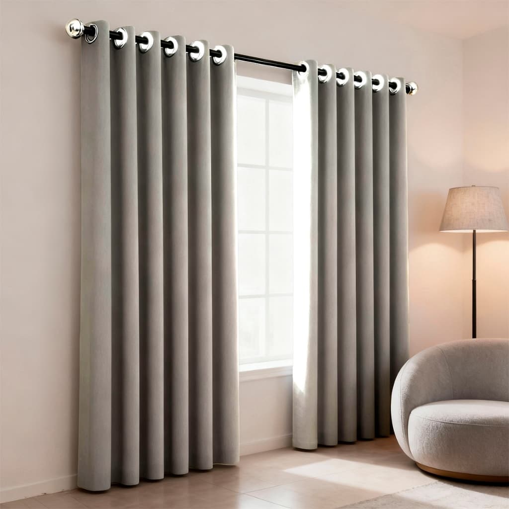 Cortina para Sala Blackout Quarto e Eclipse 100% 2 Painéis - Camesa