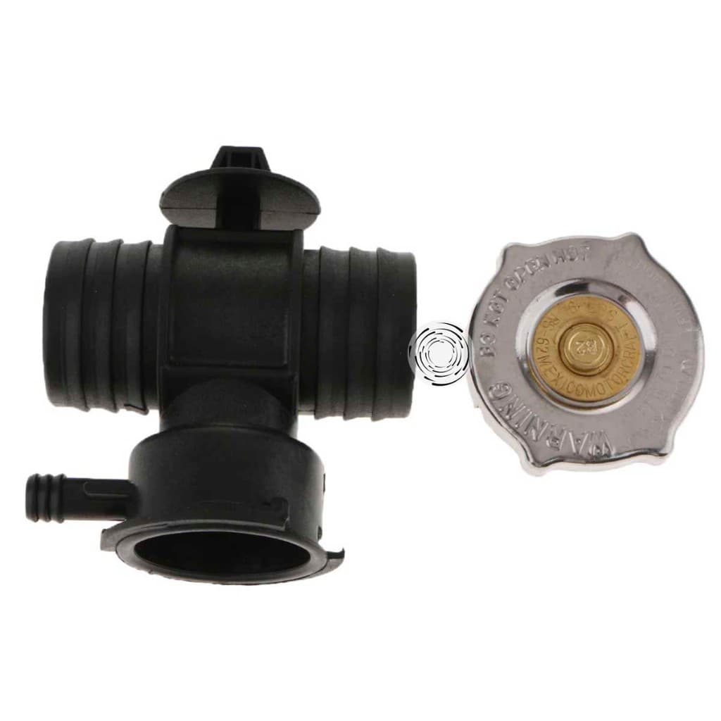 Tampa + Flange Conexão Radiador