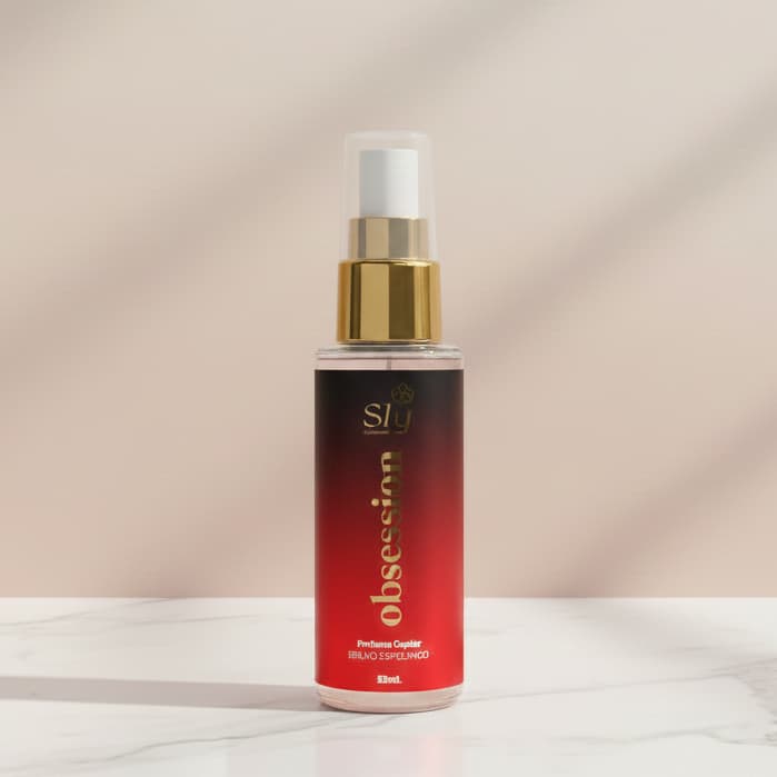 Perfume Capilar Obssession Brilho Espelhado e Fragrância Marcante 53ml Pure Nature