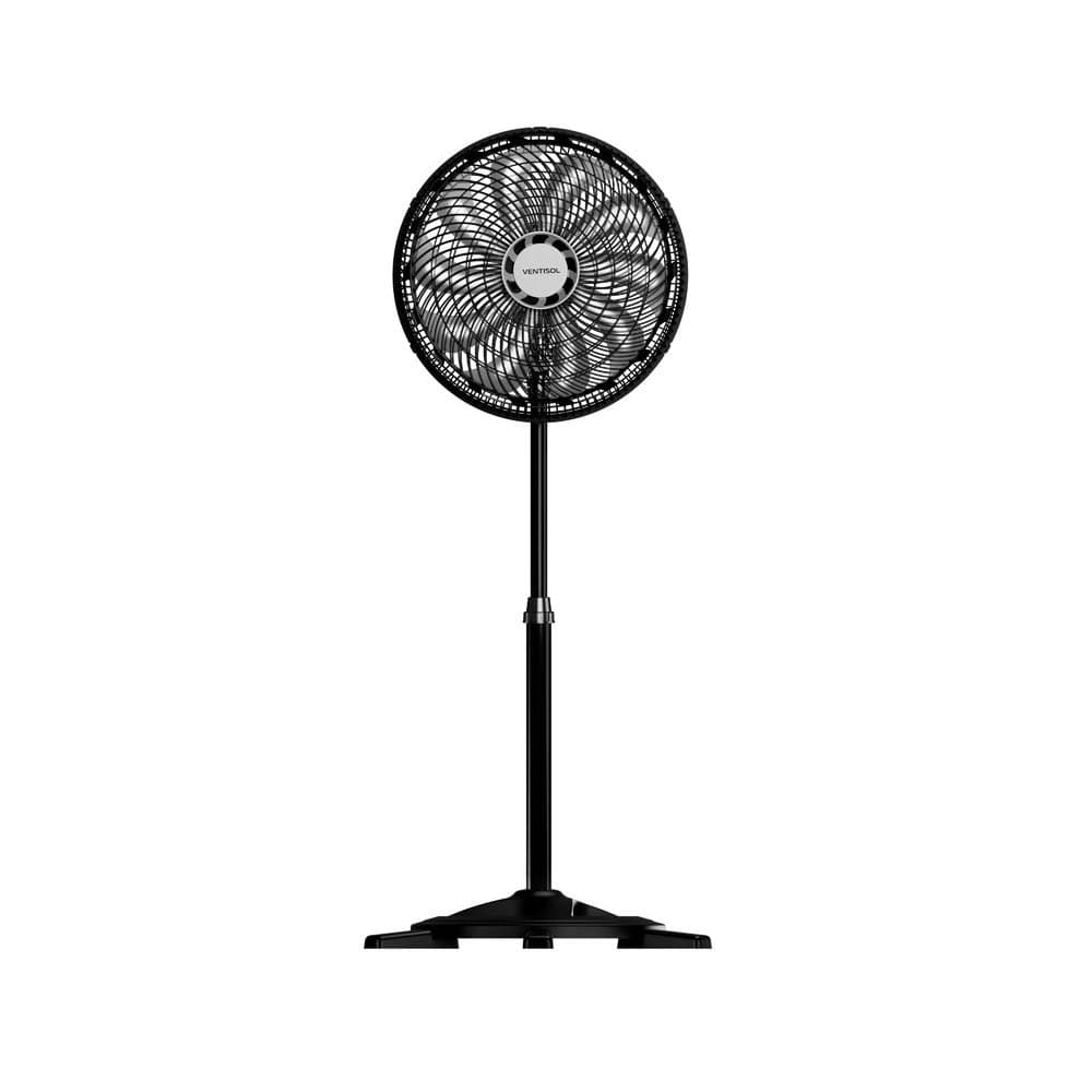 Ventilador de Coluna Ventisol Turbo 10P 40cm - Preto/Cinza