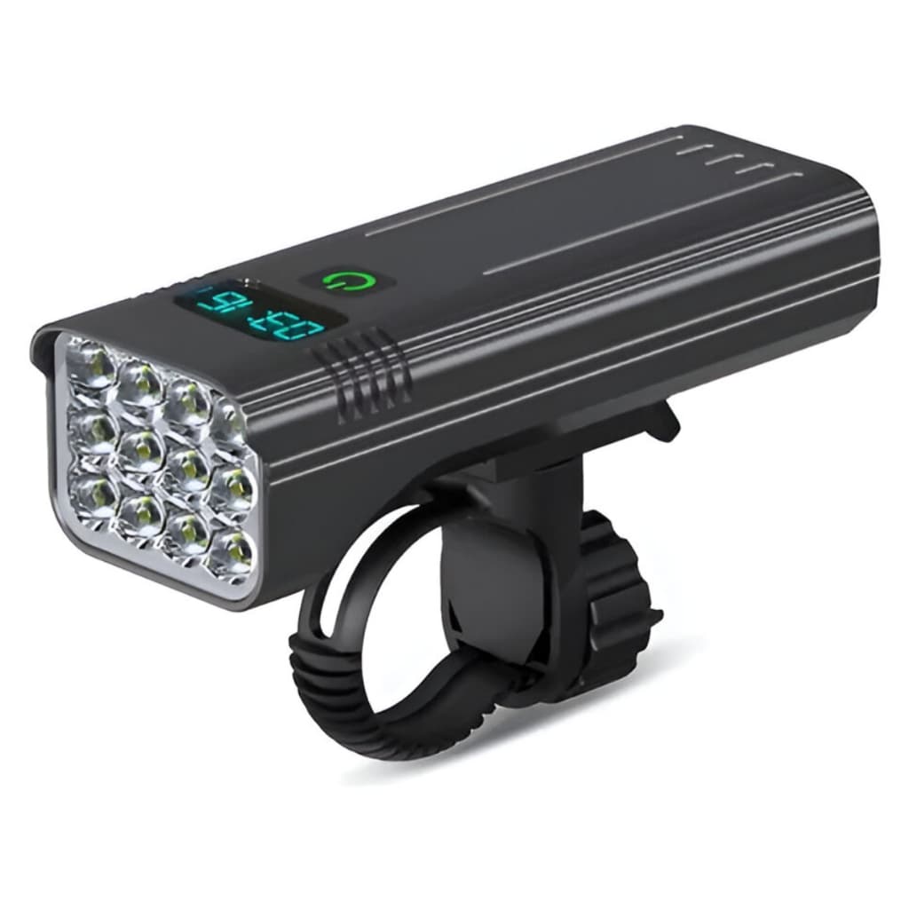 Farol de Bike 4800 Lummes Lanterna bike 100000mAh USB Recarregavel Power Bank Tipo C Ciclismo