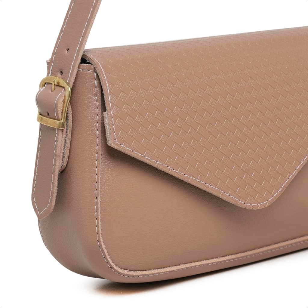 Bolsa Feminina Ombro Trançada Moderna Novidade