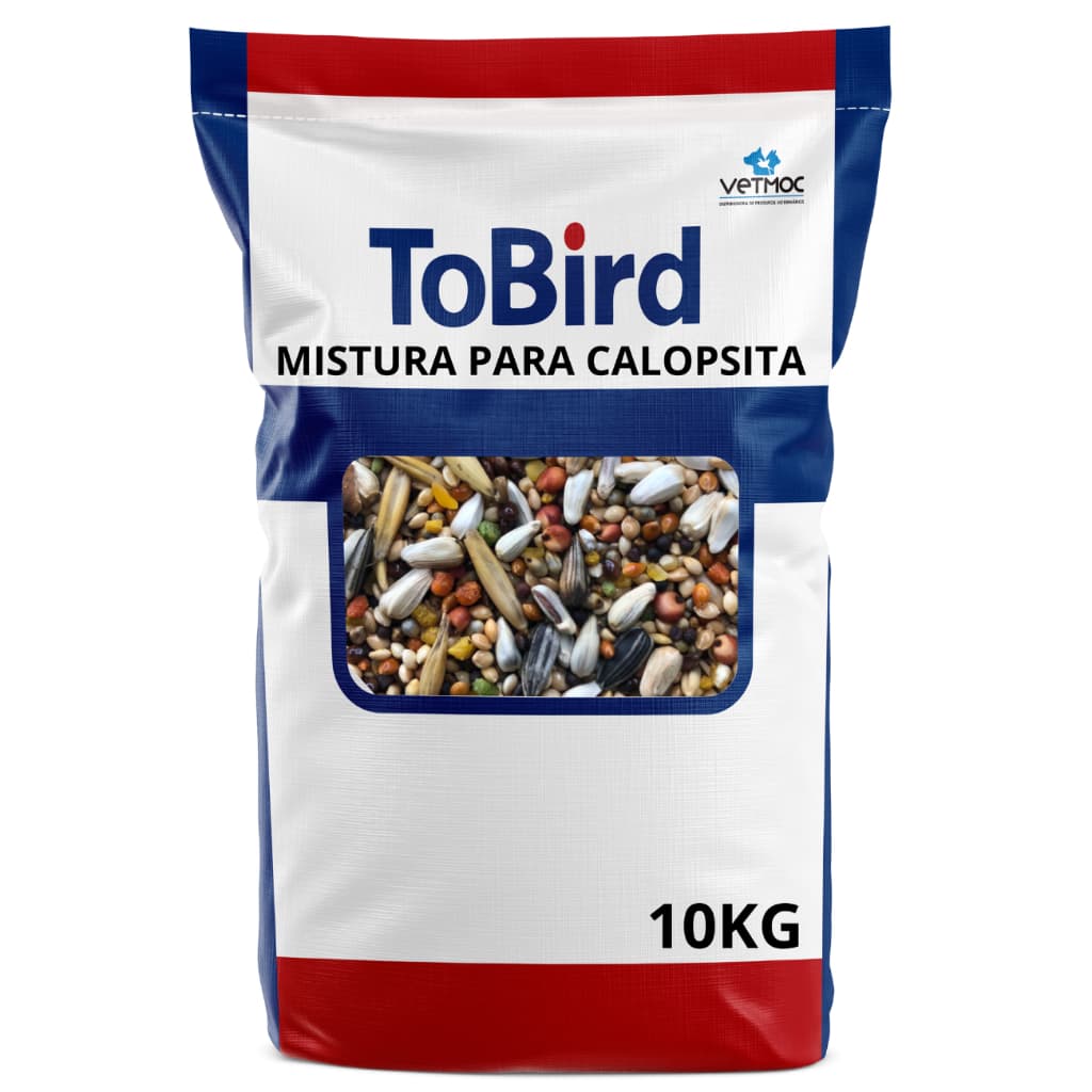 Mistura Para Calopsita 10kg Premium Mistura de Sementes Selecionadas com Extrusada