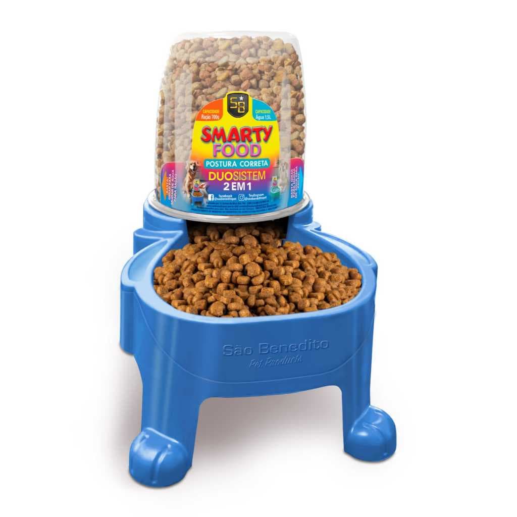 Comedouro Bebedouro Smart Food Postura Correta 1,5 Litros