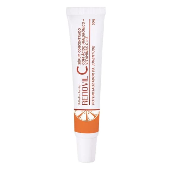 Renovil c Serum Concentrado Acido Hialuronico + vitaminas C e e Potencializador da Juventude 30 G Abelha Rainha