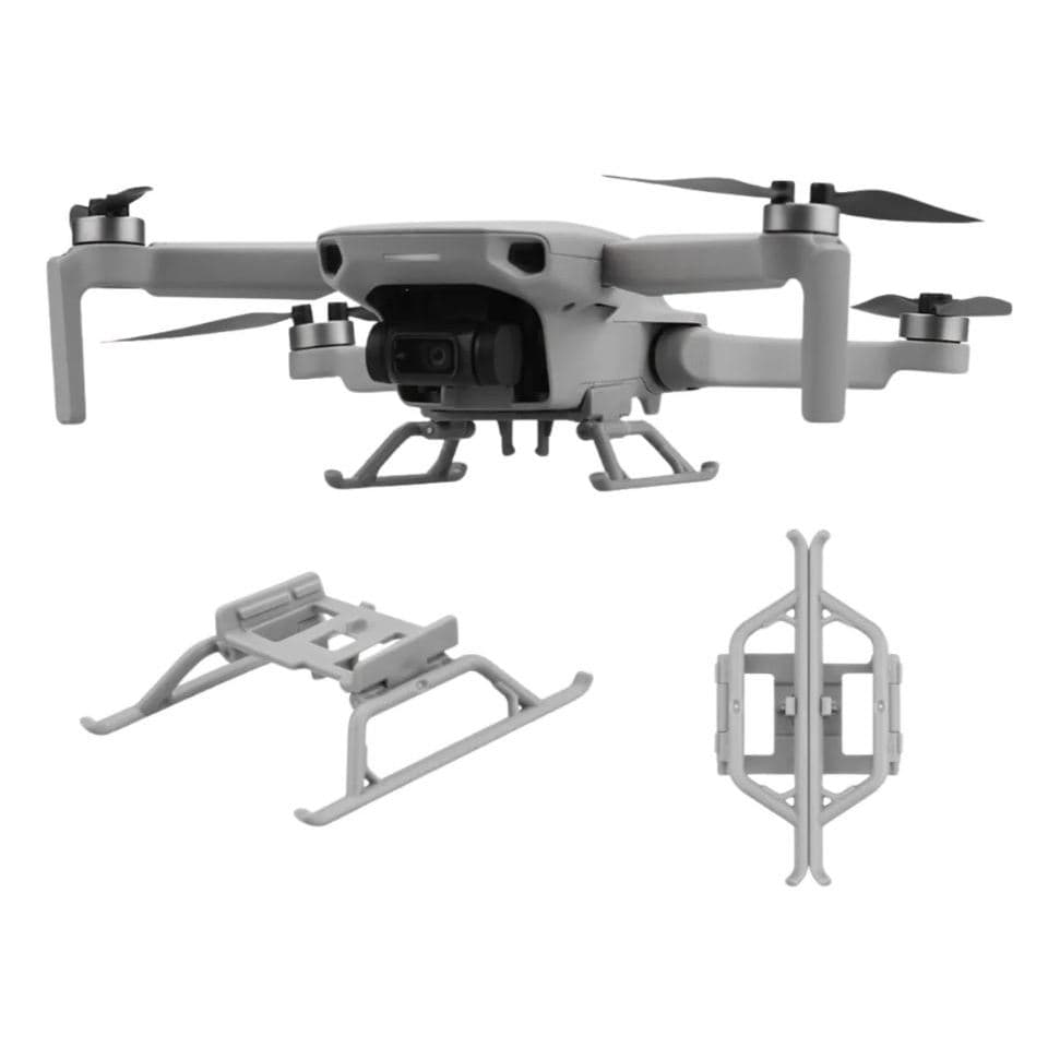 Trem De Pouso Para Drone Dji Mavic Mini / Se/ Mini 2 / 4k Cinza