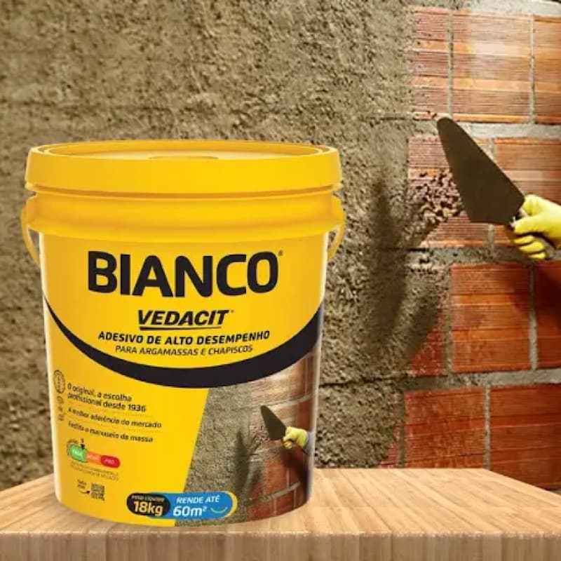 Bianco Adesivo De Alto Desempenho Aditivo Chapisco - Vedacit