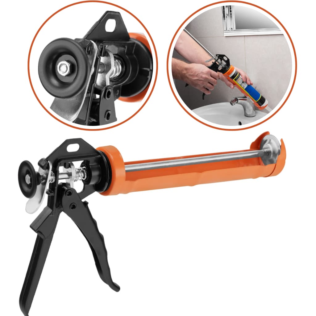 Aplicador de Silicone e PU Reforçado Heavy Duty Sparta Uso Profissional