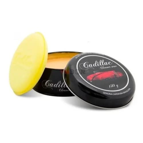 Cera Carnauba Premium Cadillac 150g - Cleaner Wax / Com Aplicador