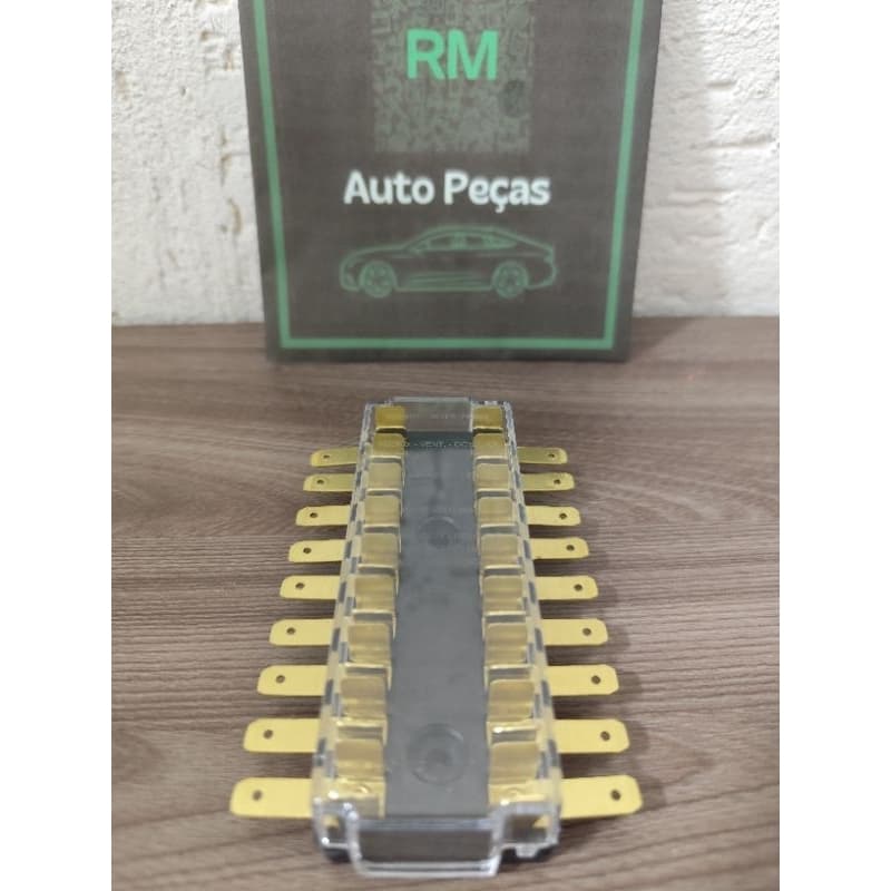 Caixa de Fusivel 9 Polos Modelo Vidro GM PICK UP  A10 C10 D10 1980 A 1989 ETE7260 Codigo Original 94617054