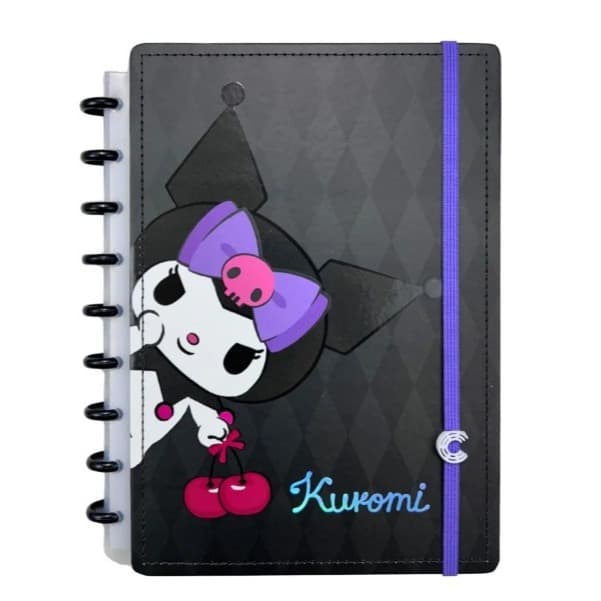 Caderno Inteligente 172x231 Kuromi 80f Jandaia