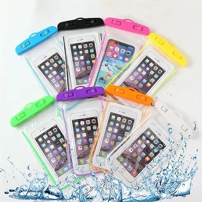 Capa a Prova D'agua Bolsa Impermeável Universal Para Qualquer Celular Piscina