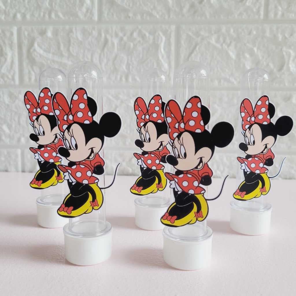 Aplique Para Tubete Minnie Festa Infantil Personalizados.