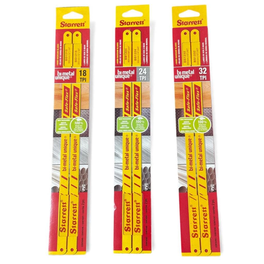 Serra Manual Bs - Bi-metal Cartela Com 2 Starrett