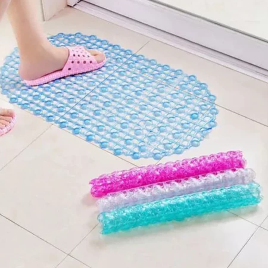 Tapete Bolha para Chuveiro Antiderrapante PVC