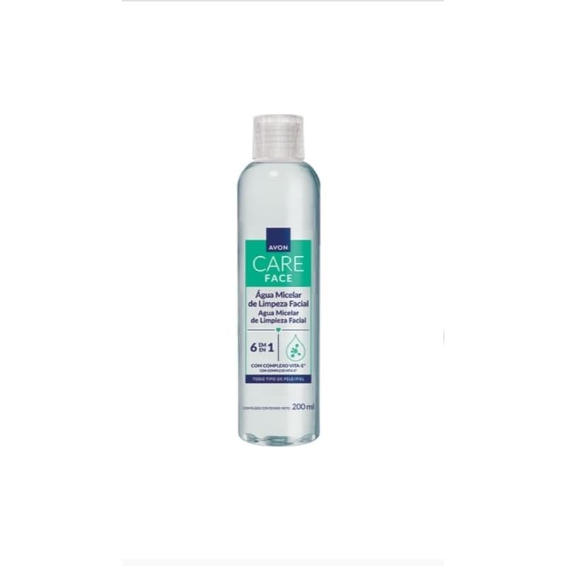 Água Micelar 6 em 1 Avon Care 200ml  Limpeza Facial