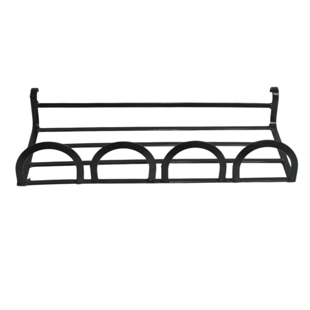 Suporte para Jardineira Pallet 44cm Metal Preto Jardim Vertical